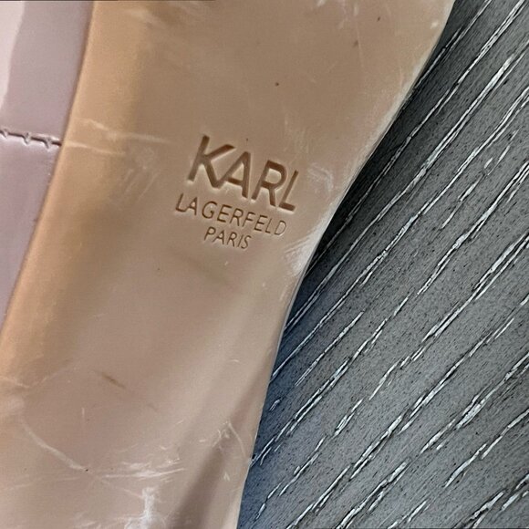 Karl Lagerfeld Paris Poyale Dress Pump Heels - Picture 9 of 13